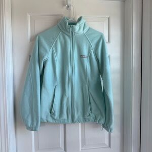 Columbia Pastel Mint Fleece Jacket